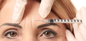 Botox injekció a szemöldökén: fontos árnyalatok