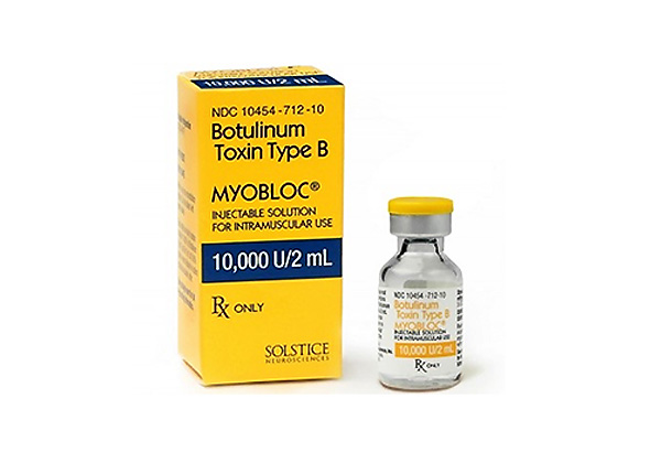 Mioblock (bevat type B botulinum toxine)