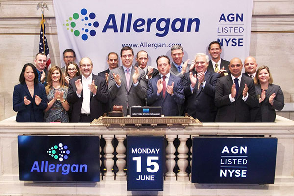 บริษัท Allergan - ผู้ผลิตโบท็อกซ์